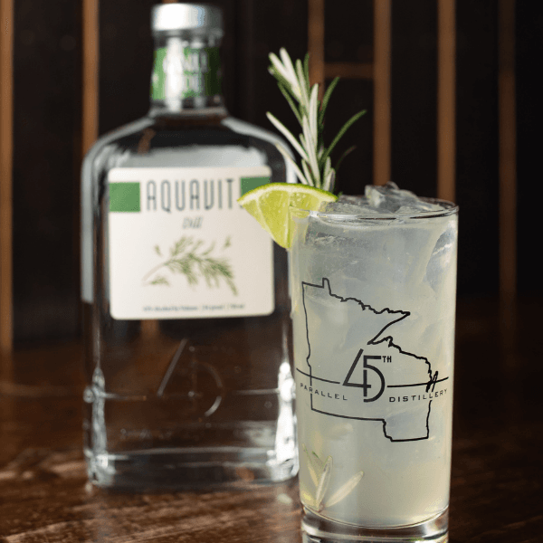 45th Parallel Distillery's Dill Aquavit Cocktail