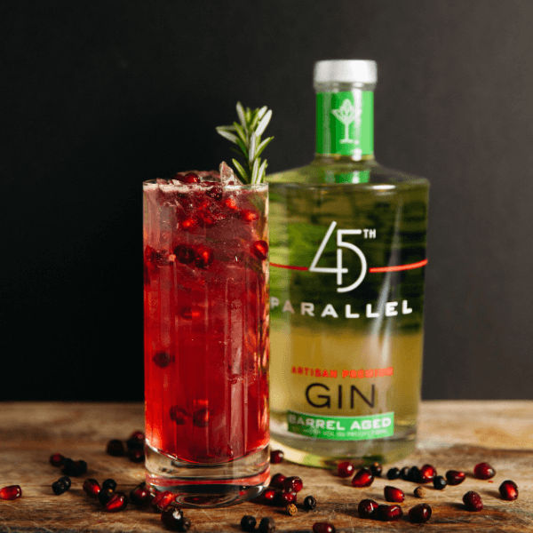 45th Parallel Barrel-Aged Gin Cocktail