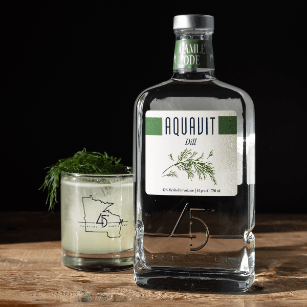 45th Parallel Distillery's Dill Aquavit Cocktail