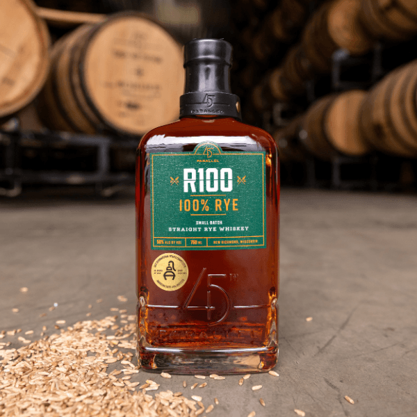 45th Parallel R100 100% Rye Whiskey