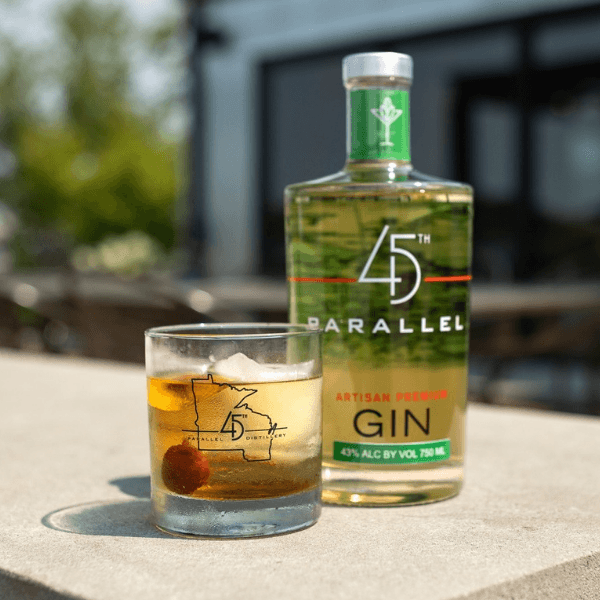 45th Parallel Barrel-Aged Gin Old Fashioned Cocktail