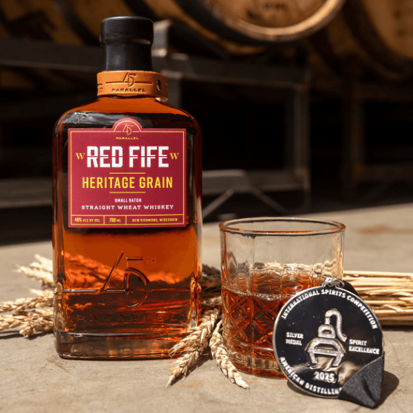 45th Parallel's Award-Winning Red Fife Wheat Whiskey