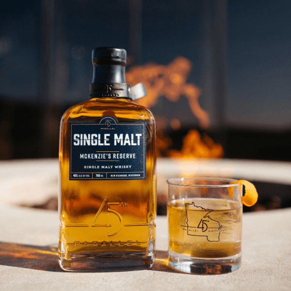 45th Parallel's Single Malt Whisky McKenzie's Reserve Stock
