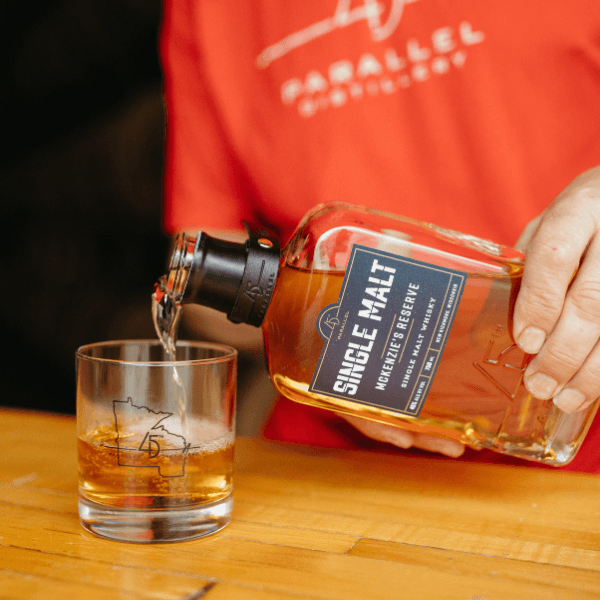 45th Parallel's Single Malt Whisky McKenzie's Reserve Stock