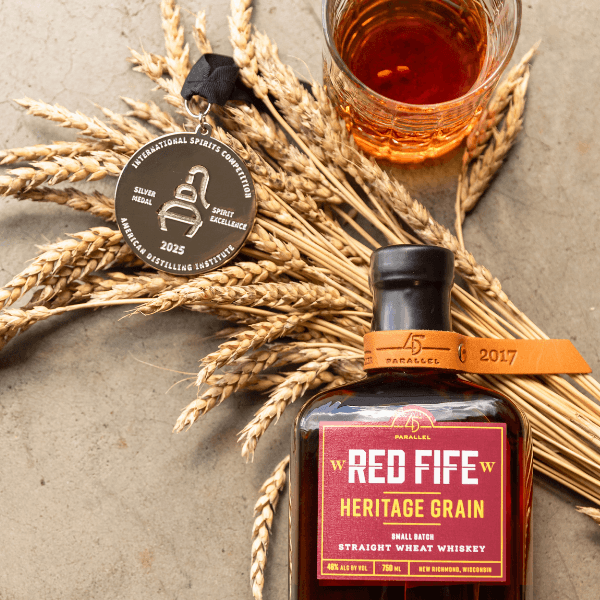 45th Parallel's Award-Winning Red Fife Wheat Whiskey