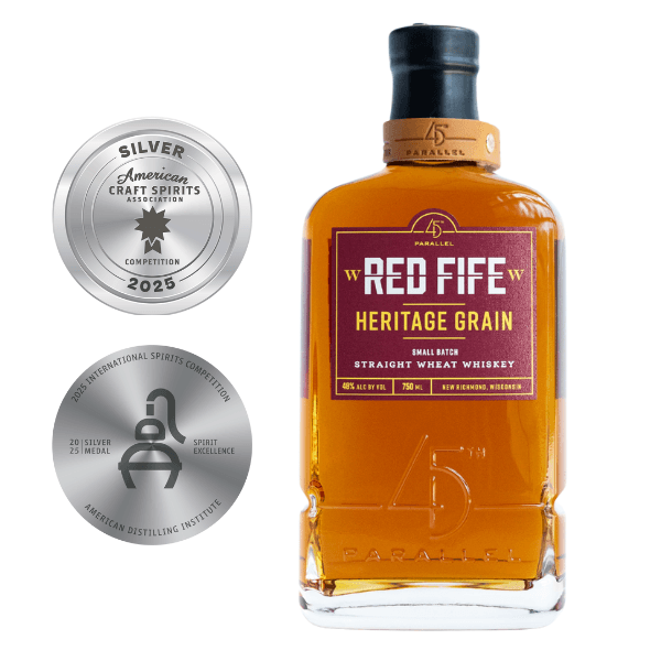 45th Parallel's Award-Winning Red Fife Wheat Whiskey